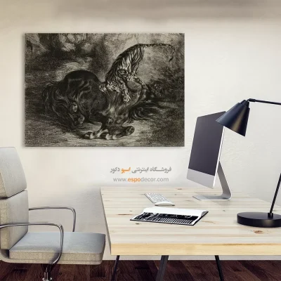 تابلو نقاشی های اوژن دلاکروا - اسپو دکور