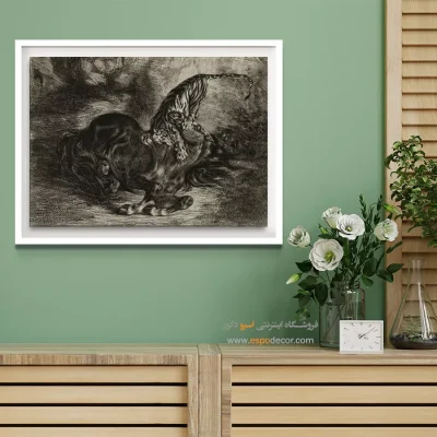 تابلو نقاشی های اوژن دلاکروا - اسپو دکور