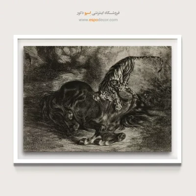 تابلو نقاشی های اوژن دلاکروا - اسپو دکور