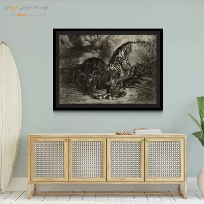 تابلو نقاشی های اوژن دلاکروا - اسپو دکور