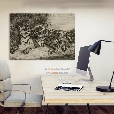 تابلو نقاشی های اوژن دلاکروا - اسپو دکور