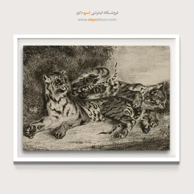 تابلو نقاشی های اوژن دلاکروا - اسپو دکور