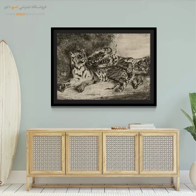 تابلو نقاشی های اوژن دلاکروا - اسپو دکور