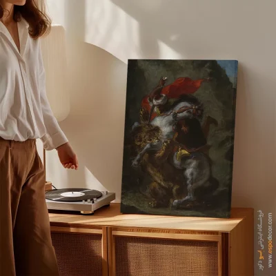 تابلو نقاشی های اوژن دلاکروا - اسپو دکور