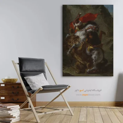 تابلو نقاشی های اوژن دلاکروا - اسپو دکور