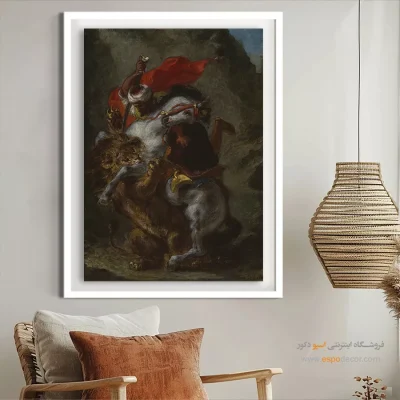 تابلو نقاشی های اوژن دلاکروا - اسپو دکور