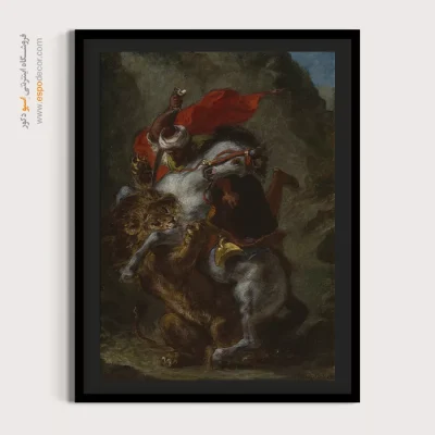 تابلو نقاشی های اوژن دلاکروا - اسپو دکور