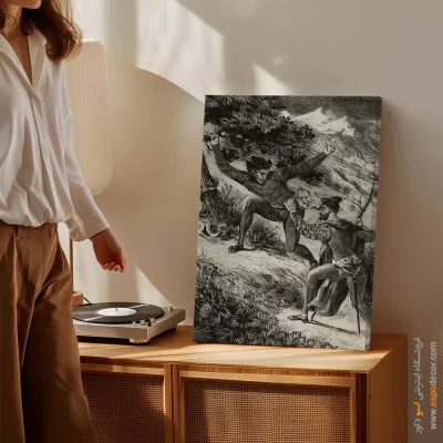 تابلو نقاشی های اوژن دلاکروا - اسپو دکور