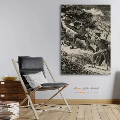 تابلو نقاشی های اوژن دلاکروا - اسپو دکور