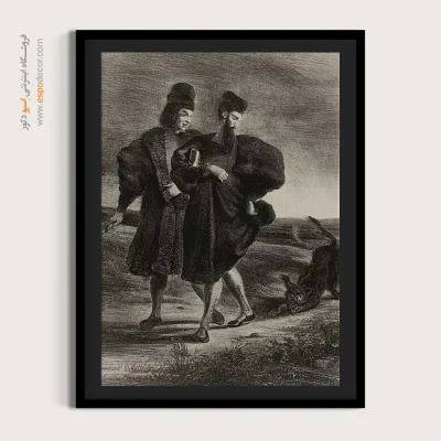 تابلو نقاشی های اوژن دلاکروا - اسپو دکور