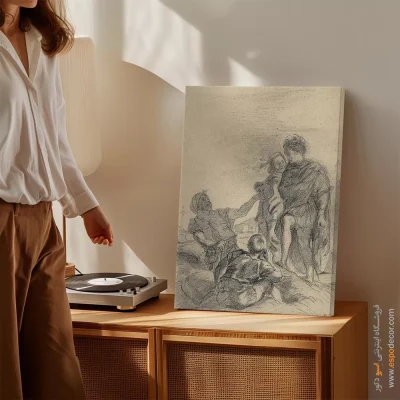 تابلو نقاشی های اوژن دلاکروا - اسپو دکور