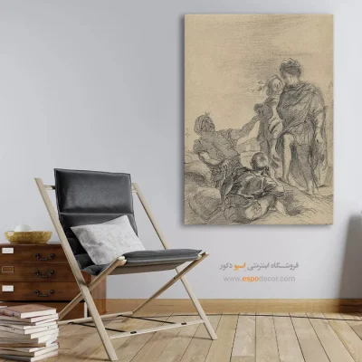 تابلو نقاشی های اوژن دلاکروا - اسپو دکور