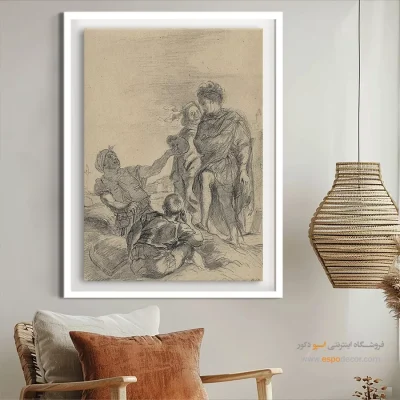 تابلو نقاشی های اوژن دلاکروا - اسپو دکور