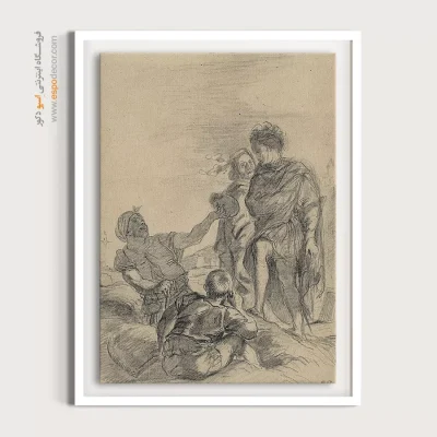 تابلو نقاشی های اوژن دلاکروا - اسپو دکور