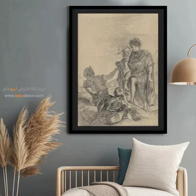 تابلو نقاشی های اوژن دلاکروا - اسپو دکور