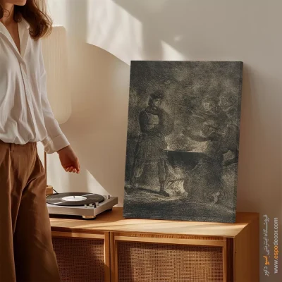 تابلو نقاشی های اوژن دلاکروا - اسپو دکور