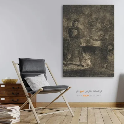 تابلو نقاشی های اوژن دلاکروا - اسپو دکور