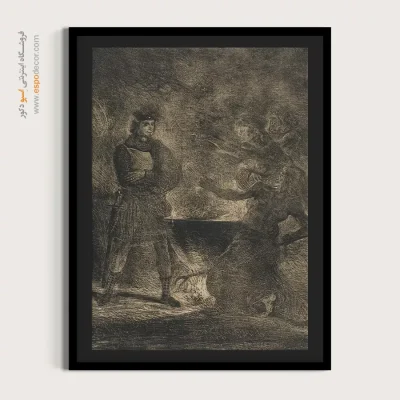 تابلو نقاشی های اوژن دلاکروا - اسپو دکور
