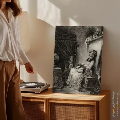 تابلو نقاشی های اوژن دلاکروا - اسپو دکور