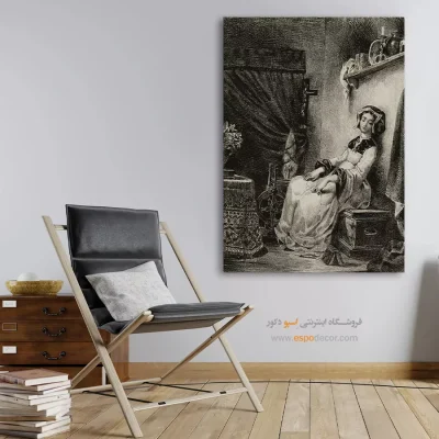 تابلو نقاشی های اوژن دلاکروا - اسپو دکور