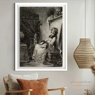 تابلو نقاشی های اوژن دلاکروا - اسپو دکور