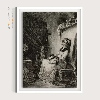 تابلو نقاشی های اوژن دلاکروا - اسپو دکور