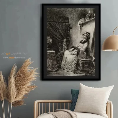 تابلو نقاشی های اوژن دلاکروا - اسپو دکور