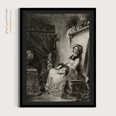 تابلو نقاشی های اوژن دلاکروا - اسپو دکور