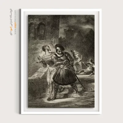 تابلو نقاشی های اوژن دلاکروا - اسپو دکور