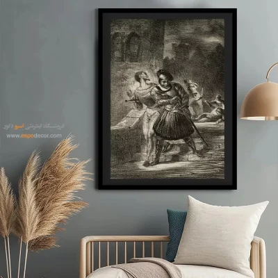 تابلو نقاشی های اوژن دلاکروا - اسپو دکور