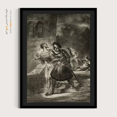 تابلو نقاشی های اوژن دلاکروا - اسپو دکور