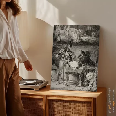 تابلو نقاشی های اوژن دلاکروا - اسپو دکور