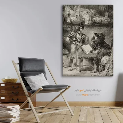 تابلو نقاشی های اوژن دلاکروا - اسپو دکور
