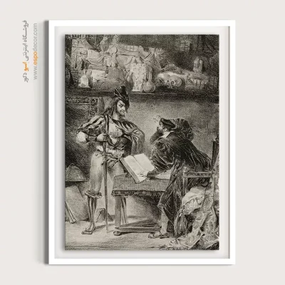 تابلو نقاشی های اوژن دلاکروا - اسپو دکور