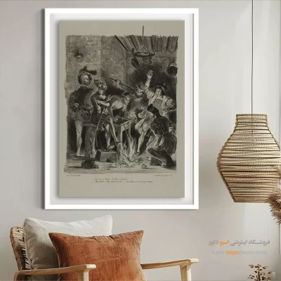 تابلو نقاشی های اوژن دلاکروا - اسپو دکور