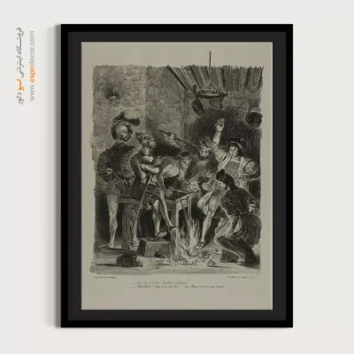 تابلو نقاشی های اوژن دلاکروا - اسپو دکور