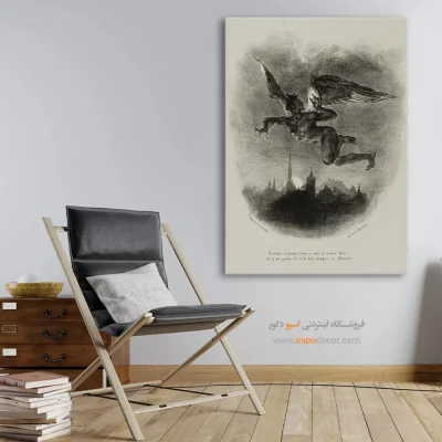 تابلو نقاشی های اوژن دلاکروا - اسپو دکور