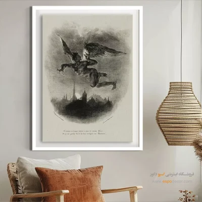 تابلو نقاشی های اوژن دلاکروا - اسپو دکور