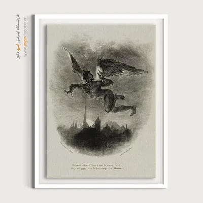 تابلو نقاشی های اوژن دلاکروا - اسپو دکور