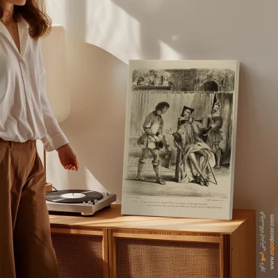 تابلو نقاشی های اوژن دلاکروا - اسپو دکور