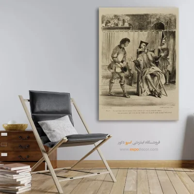 تابلو نقاشی های اوژن دلاکروا - اسپو دکور