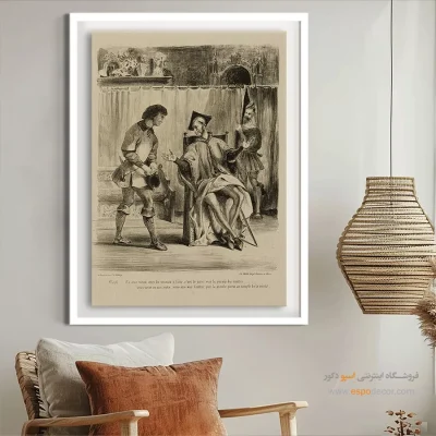 تابلو نقاشی های اوژن دلاکروا - اسپو دکور