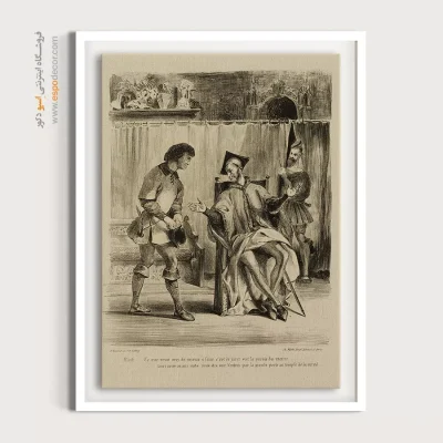 تابلو نقاشی های اوژن دلاکروا - اسپو دکور