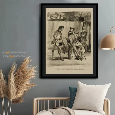 تابلو نقاشی های اوژن دلاکروا - اسپو دکور