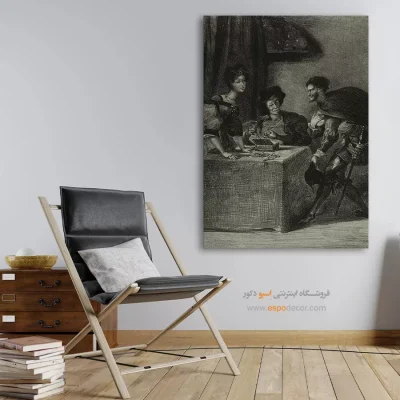 تابلو نقاشی های اوژن دلاکروا - اسپو دکور