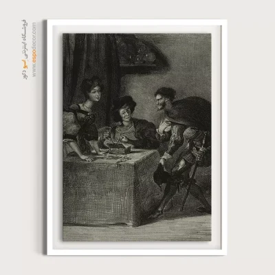 تابلو نقاشی های اوژن دلاکروا - اسپو دکور