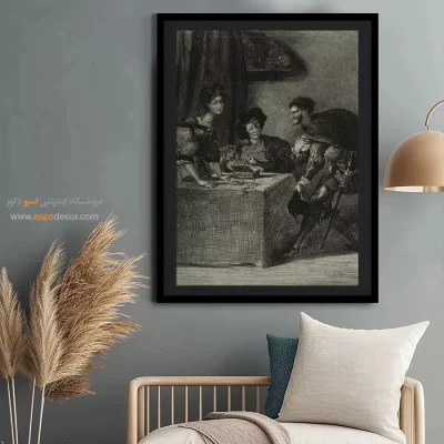 تابلو نقاشی های اوژن دلاکروا - اسپو دکور