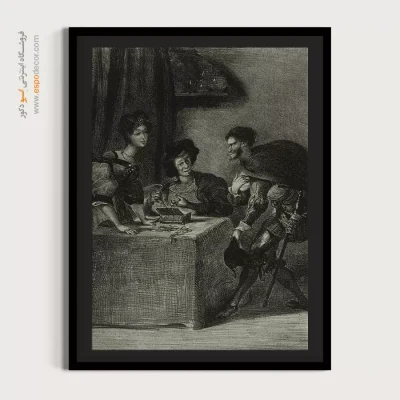 تابلو نقاشی های اوژن دلاکروا - اسپو دکور