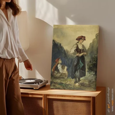 تابلو نقاشی های اوژن دلاکروا - اسپو دکور