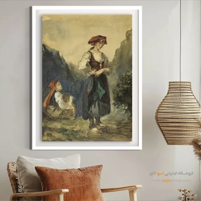 تابلو نقاشی های اوژن دلاکروا - اسپو دکور